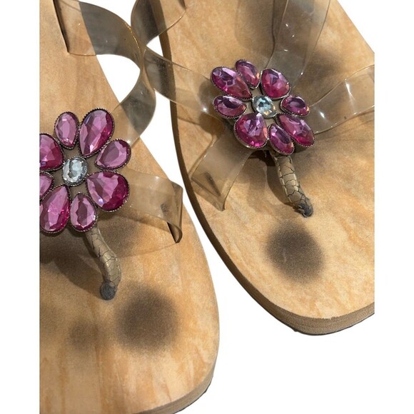 Vintage Y2K Skechers Somethin’ Else Cut Out Platform Sandals Size 10 - Picture 6 of 7